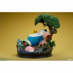 Snorlax di Sideshow Collectibles - statua Pokemon alta 33 cm