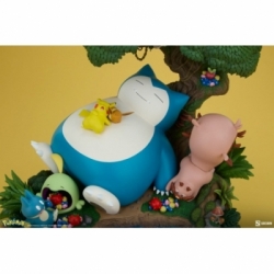 Snorlax von Sideshow Collectibles - Pokemon 33 cm Statue