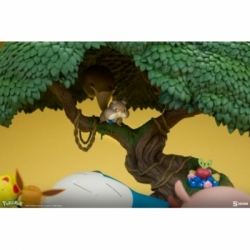 Snorlax di Sideshow Collectibles - statua Pokemon alta 33 cm