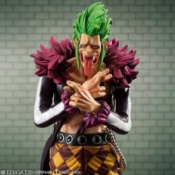 Bartolomeo The Cannibal Portrait of Pirates P.O.P. Repeat par Megahouse - figurine One Piece de 24 cm
