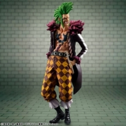 Bartolomeo The Cannibal Portrait of Pirates P.O.P. di Megahouse Repeat version - figura One Piece alta 24 cm