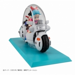 Son Goku and Bulma Desktop Real McCoy Repeat by Megahouse - Dragon Ball 14 cm figure