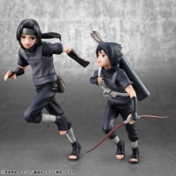 Itachi Uchiha and Sasuke GEM Repeat by Megahouse - Naruto Shippuden 15 cm figures