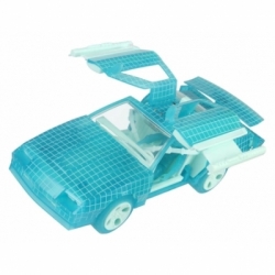 Thunderhawk di The Loyal Subjects Hologram Variant version - veicolo M.A.S.K. alta 9 cm