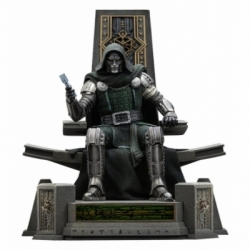 Doctor Doom (on throne) Art Scale di Iron Studios - figura Avengers: Doomsday in scala 1/10
