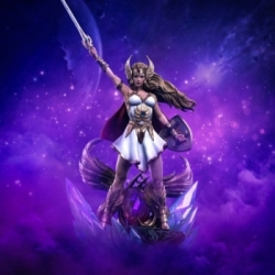 She-Ra (Unleashed) Art Scale di Iron Studios - figura Masters of the Universe in scala 1/10
