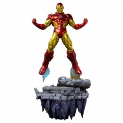 Iron Man BDS Art Scale Deluxe par Iron Studios - figurine 1/10 Inifnity Gauntlet de 33 cm