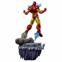 Iron Man BDS Art Scale di Iron Studios Deluxe version - figura Inifnity Gauntlet in scala 1/10