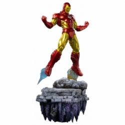 Iron Man BDS Art Scale von Iron Studios Deluxe version - Inifnity Gauntlet 1/10 Maßstab Figur