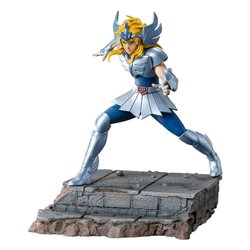 Cygnus Hyoga estatua de Iron Studios (Saint Seiya)