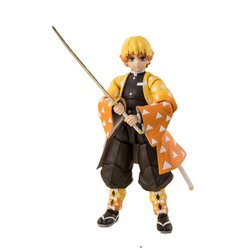 Zenitsu Agatsuma SH Figuarts Bandai - figurine Demon Slayer Kimetsu No Yaiba 14 cm