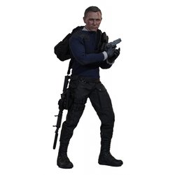 James Bond (Commando Outfit) par Hot Toys - figurine 1/6 Mourir Peut Attendre de 30 cm - Reference MMS804