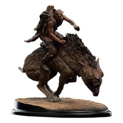 Sharkû su Warg di Weta - The Lord Of The Rings figura di 18 cm