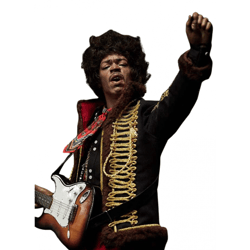 Jimi Hendrix Blitzway figura (Rock)