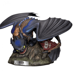 Krokmou Master Craft par Beast Kingdom - statue Dragons 2 de 38 cm - Reference MC-067SP