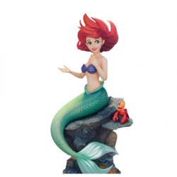 Ariel and Sebastian Master Craft by Beast Kingdom - The Little Mermaid 42 cm statue - Reference MC-103