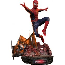 Spider-Man (Battle Damaged) por Hot Toys - MMS859 - Spider-Man figura de acción escala 1/6