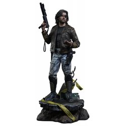 Snake Plissken Premium Format par Sideshow Collectibles - statue 1/4 New-York 1997 de 57 cm