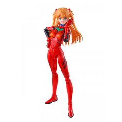 Asuka Shikanami Langley SH Figuarts von Bandai Tamashii Nations Rerun version - Neon Genesis Evangelion 14 cm Actionfigur