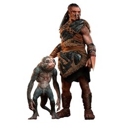 Dek and Bud (Bone Bison Armor) by Hot Toys - Predator: Badlands 1/6 scale action figures