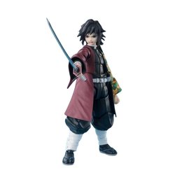 Giyu Tomioka SH Figuarts par Bandai Tamashii Nations - figurine Demon Slayer: Kimetsu no Yaiba de 15 cm