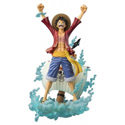 Monkey D Luffy (Setting out for the New World) Figuarts Zero STARTune di Bandai Tamashii Nations - figura One Piece