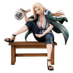 Tsunade Gals di Megahouse Ver.2 version - figura Naruto Shippuden alta 16 cm