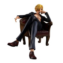 Sanji Portrait of Pirates POP S.O.C. di Megahouse Ver.R version - figura One Piece alta 14 cm