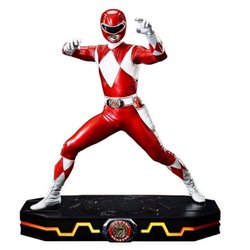 Red Ranger Premium Masterline par Prime 1 Studio - statue 1/4 Mighty Morphin Power Rangers de 62 cm