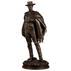 The Man With No Name (Faux Bronze) Clint Eastwood Legacy Collection di Sideshow Collectibles - statua