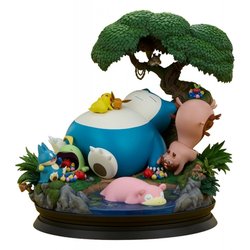 Snorlax di Sideshow Collectibles - statua Pokemon alta 33 cm