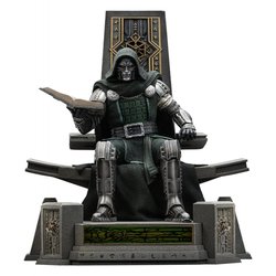 Doctor Doom (on throne) Art Scale von Iron Studios - Avengers: Doomsday 1/10 Maßstab Figur