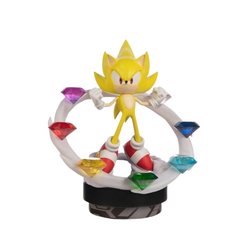 Super Sonic par First 4 Figures - figurine Sonic Frontiers de 42 cm