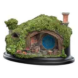 1 Hill Lane Hobbit Hole par Weta Workshop - diorama Le Seigneur des Anneaux de 7 cm