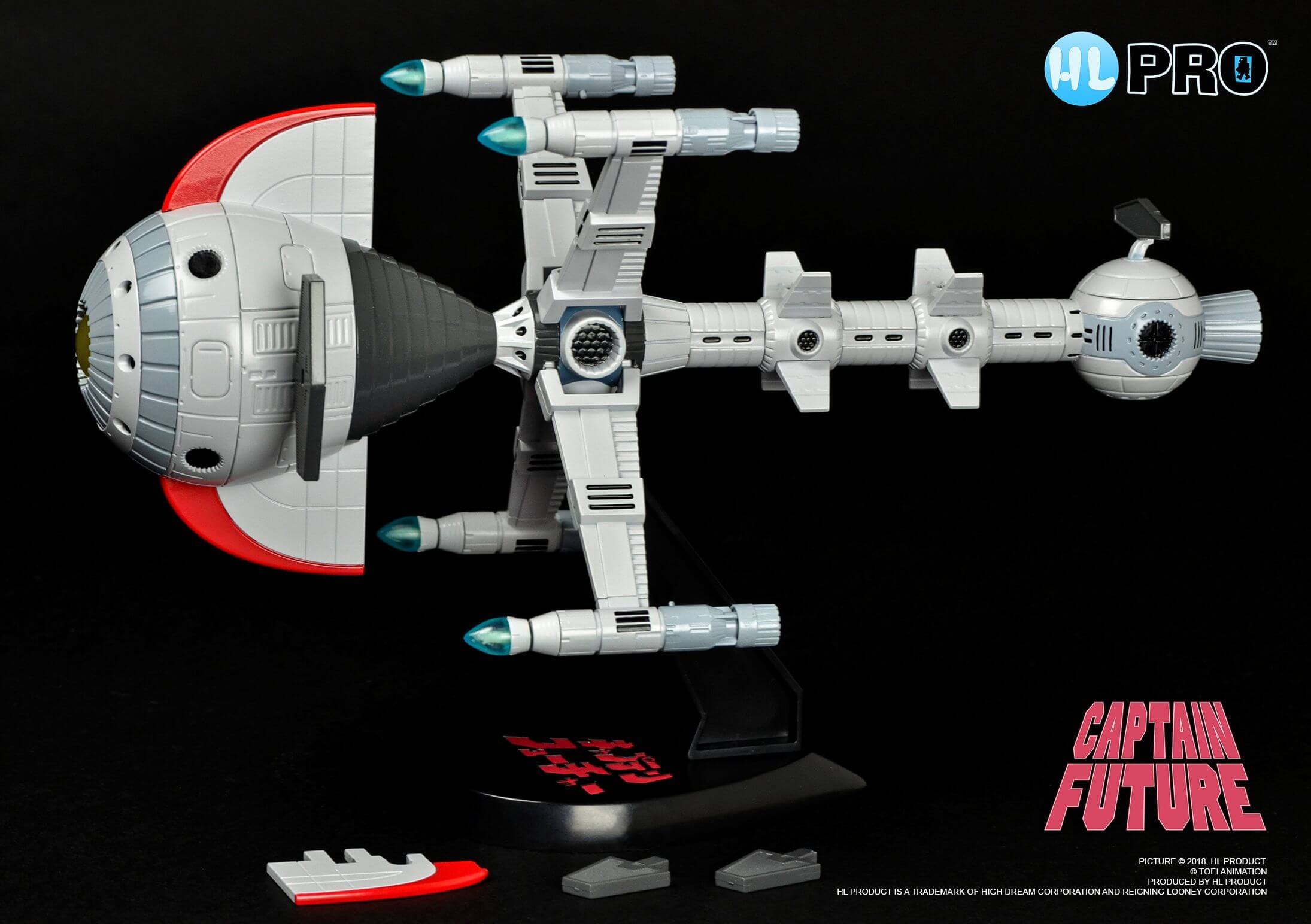 Captain Future Future Comet Metaltech 11 HL Pro spaceship 24 cm (Captain Future)