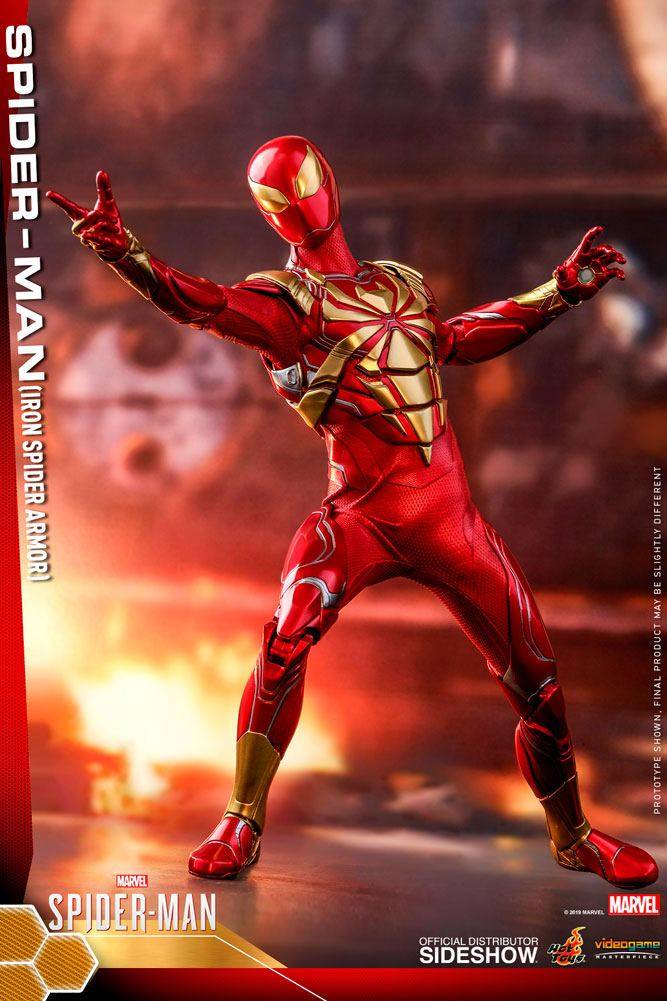 Spider-Man (Iron Spider Armor) Hot Toys VGM38 (Marvel's Spider-Man)