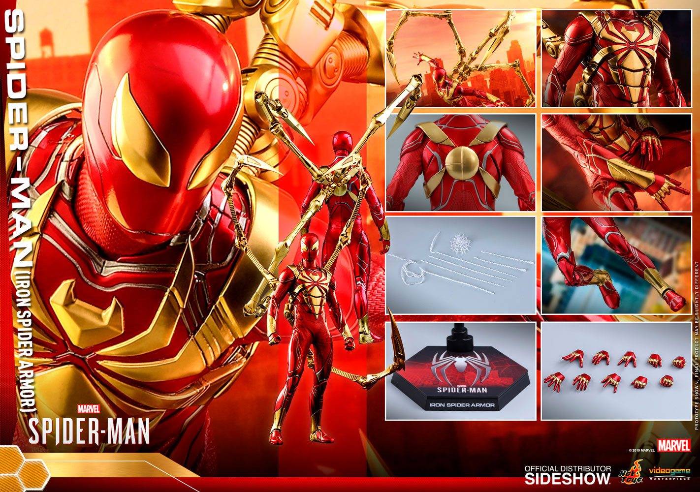 Spider-Man (Iron Spider Armor) Hot Toys VGM38 (Marvel's Spider-Man)