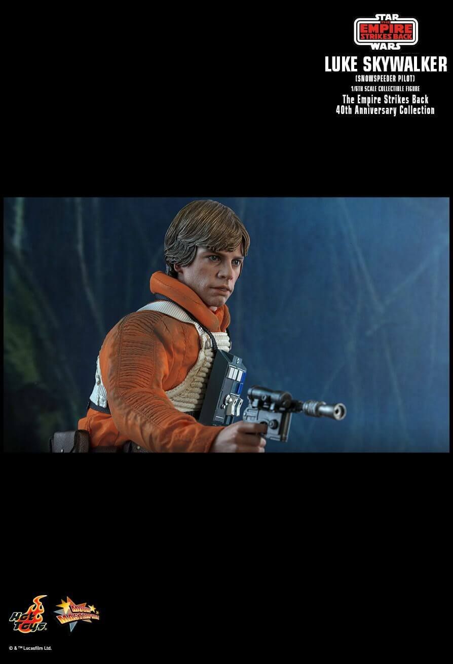 Luke Skywalker Snowspeeder Pilot Hot Toys MMS585 40th Anniversary (Star Wars 5)