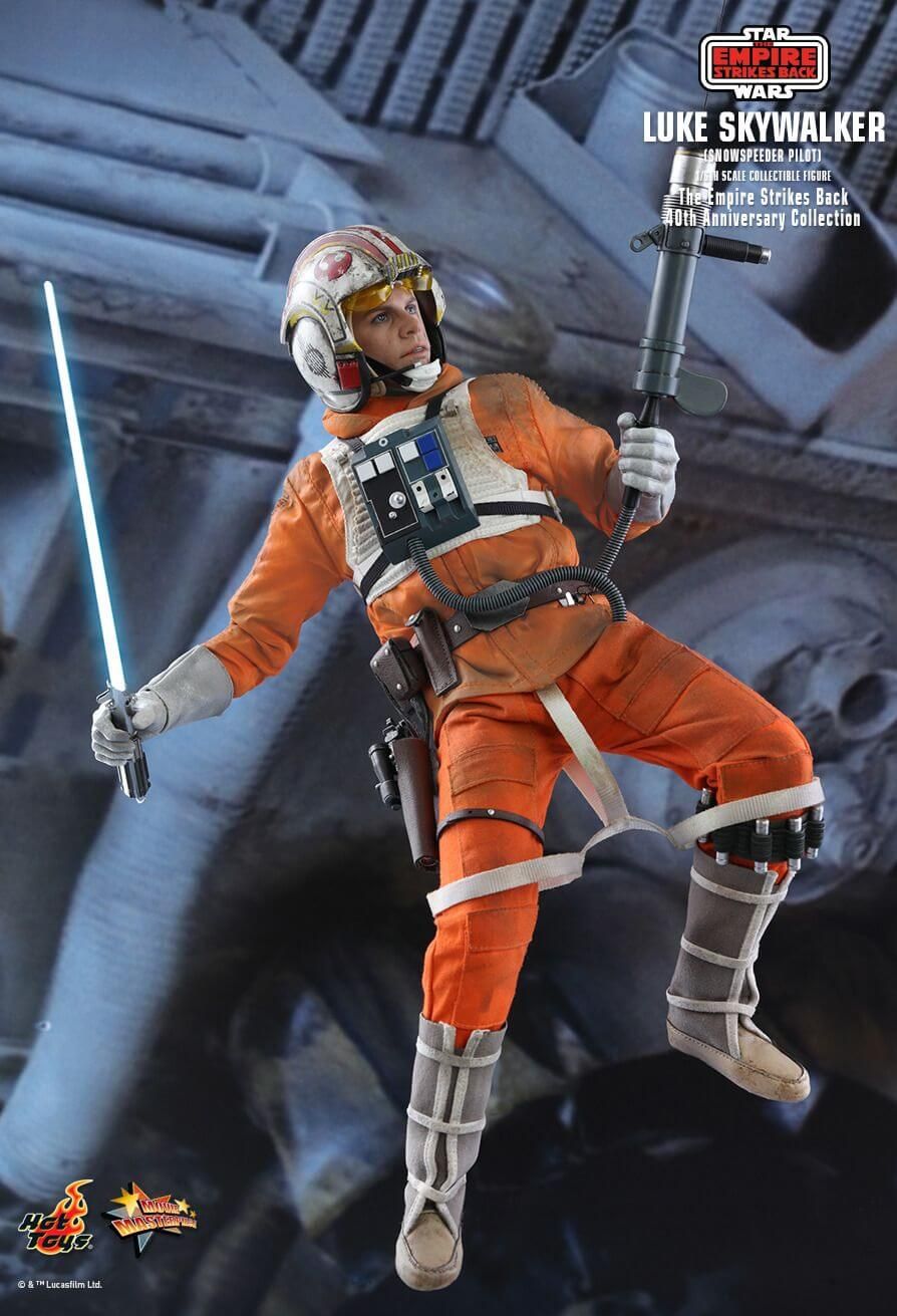 Luke Skywalker Snowspeeder Pilot Hot Toys MMS585 40th Anniversary (Star Wars 5)