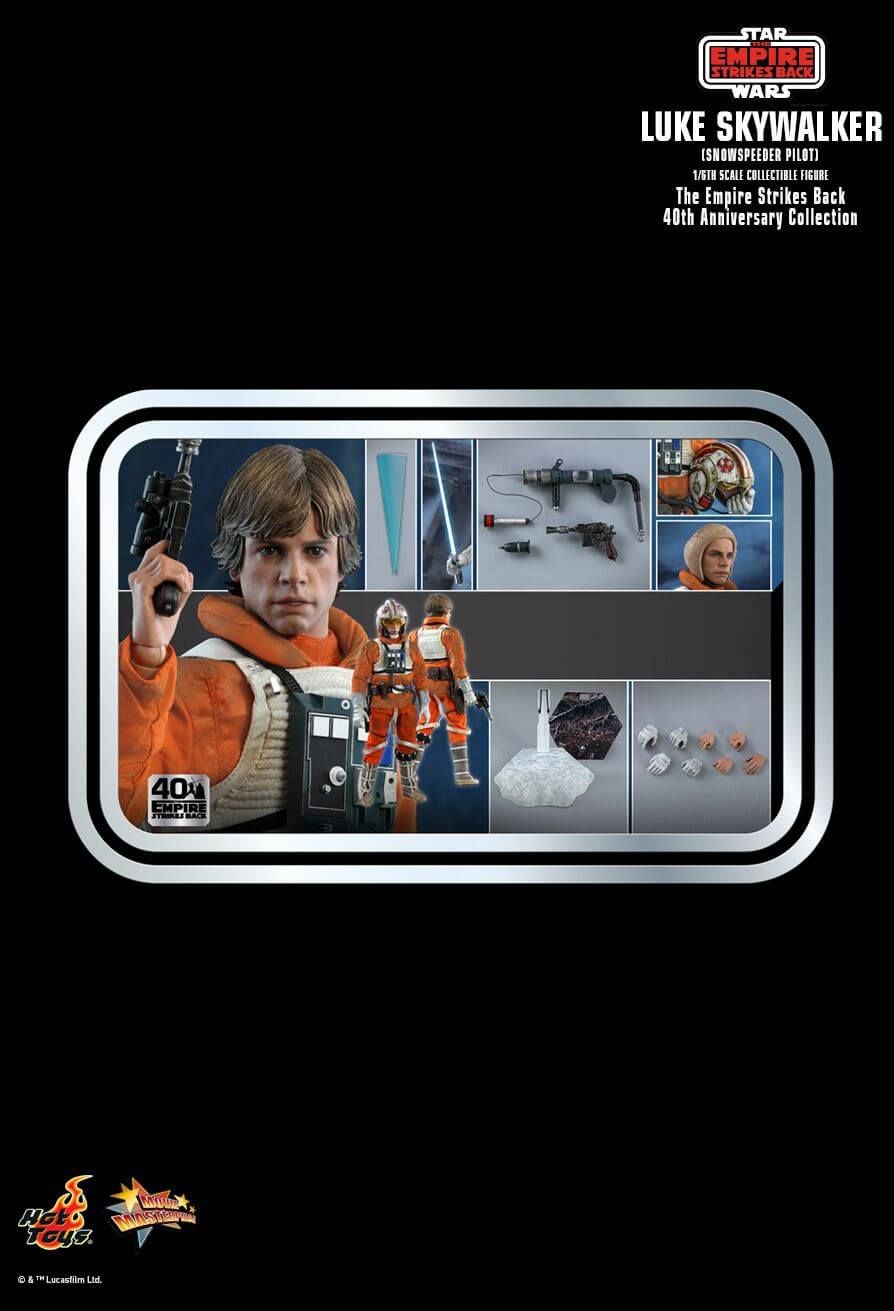 Luke Skywalker Snowspeeder Pilot Hot Toys MMS585 40th Anniversary (Star Wars 5)