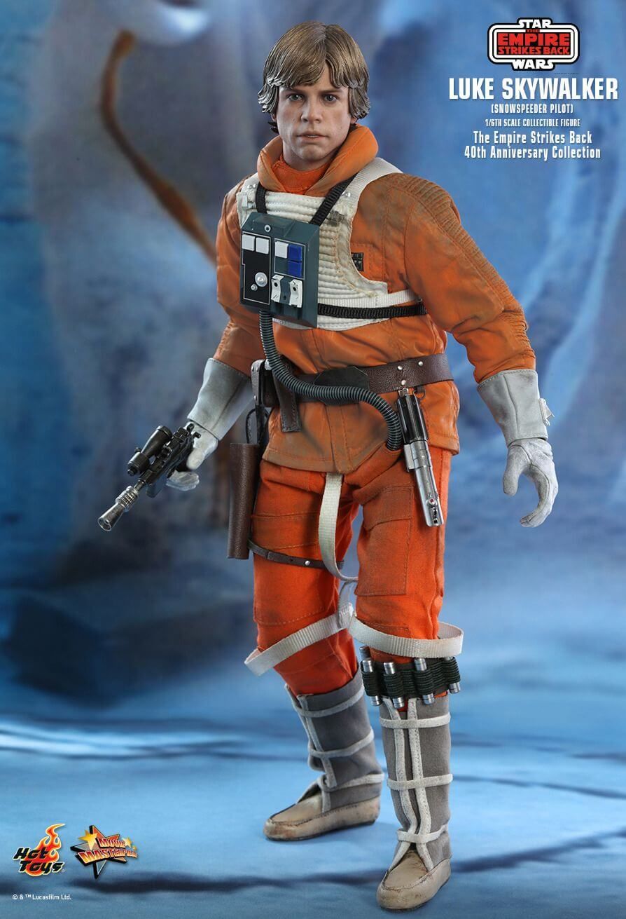 Luke Skywalker Snowspeeder Pilot Hot Toys MMS585 40th Anniversary (Star Wars 5)