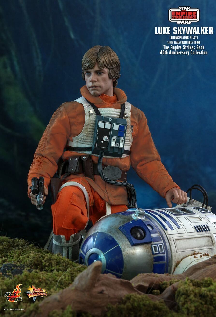 Luke Skywalker Snowspeeder Pilot Hot Toys MMS585 40th Anniversary (Star Wars 5)