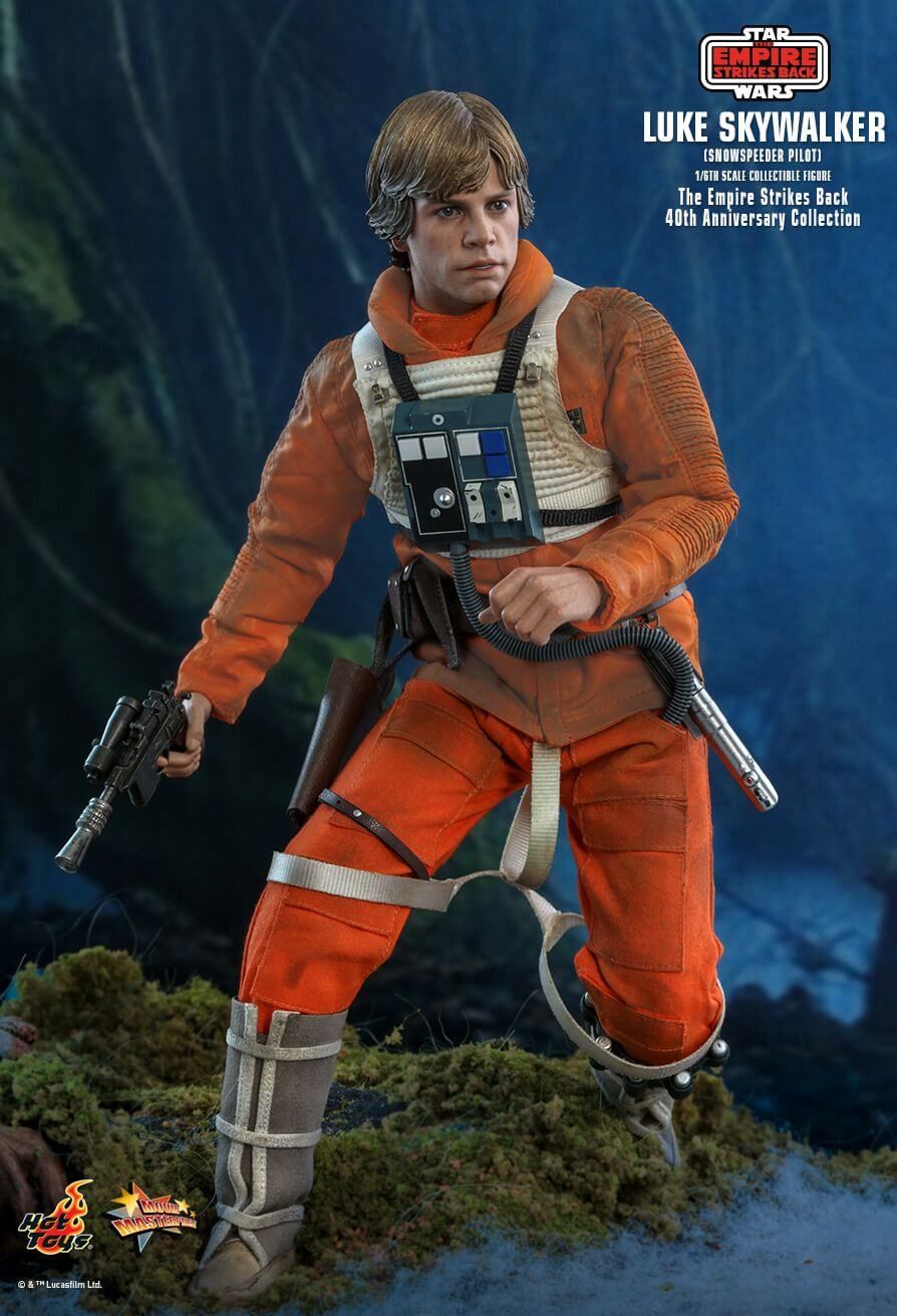 Luke Skywalker Snowspeeder Pilot Hot Toys MMS585 40th Anniversary (Star Wars 5)
