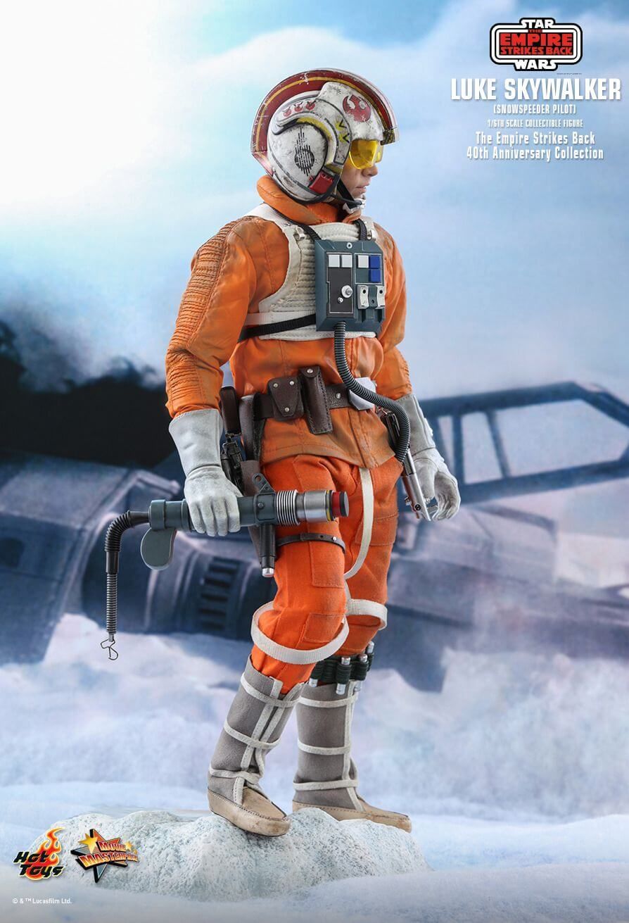 Luke Skywalker Snowspeeder Pilot Hot Toys MMS585 40th Anniversary (Star Wars 5)