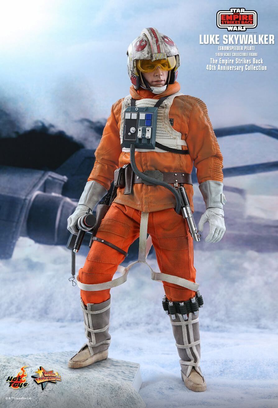 Luke Skywalker Snowspeeder Pilot Hot Toys MMS585 40th Anniversary (Star Wars 5)
