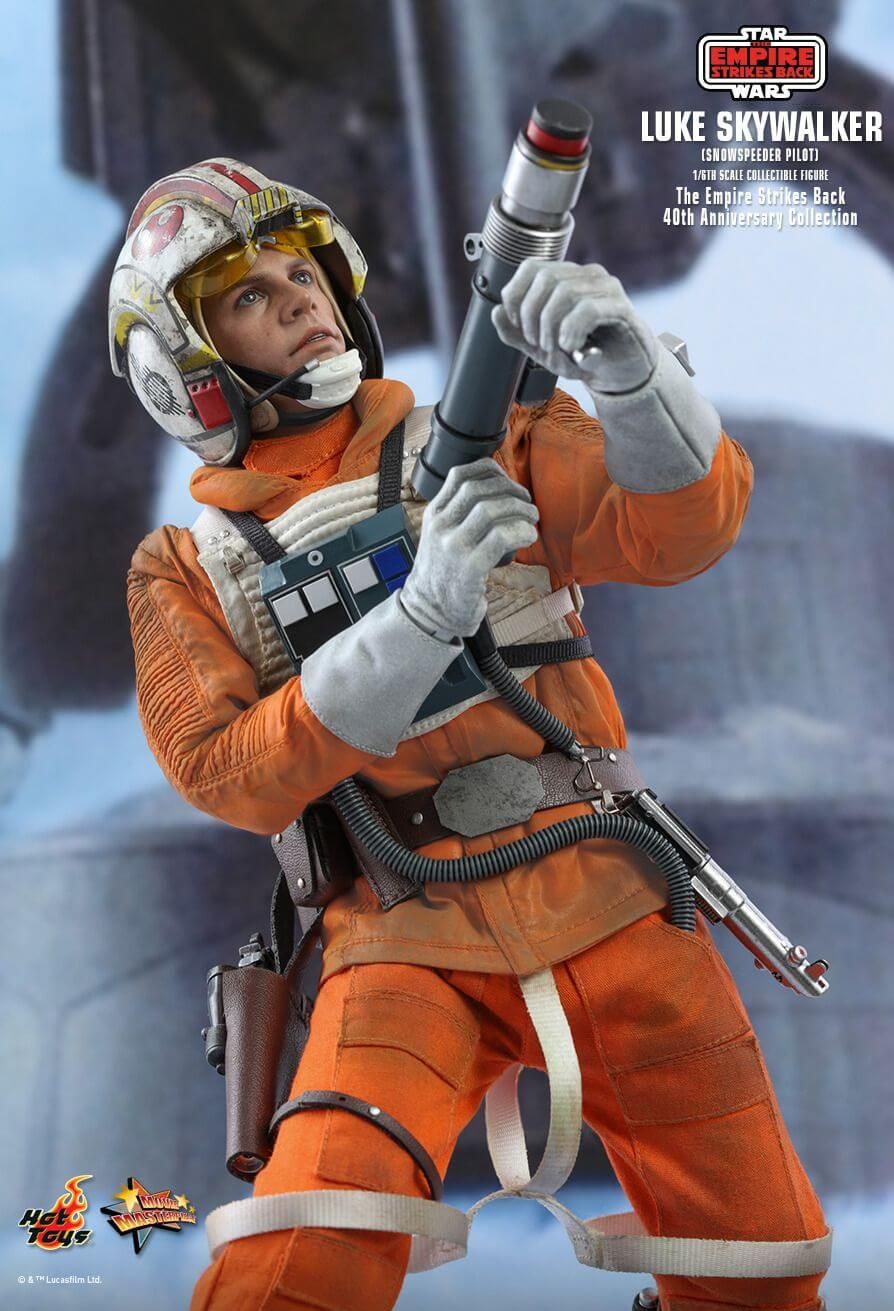 Luke Skywalker Snowspeeder Pilot Hot Toys MMS585 40th Anniversary (Star Wars 5)
