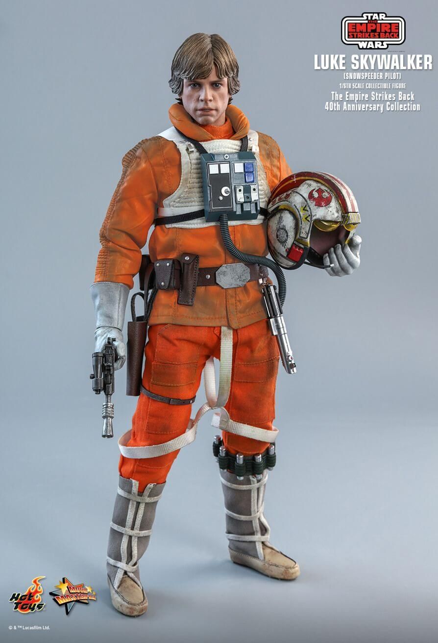 Luke Skywalker Snowspeeder Pilot Hot Toys MMS585 40th Anniversary (Star Wars 5)