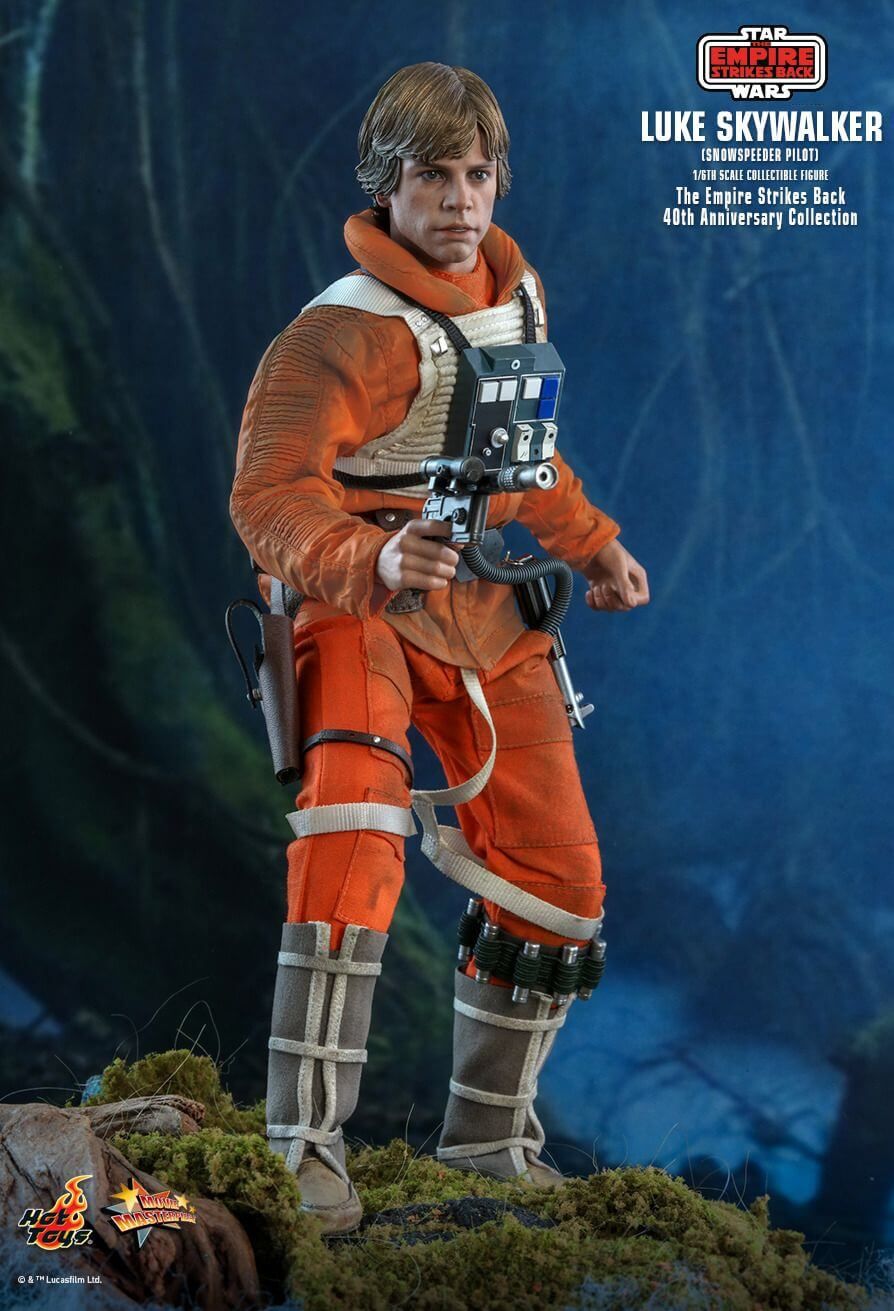 Luke Skywalker Snowspeeder Pilot Hot Toys MMS585 40th Anniversary (Star Wars 5)