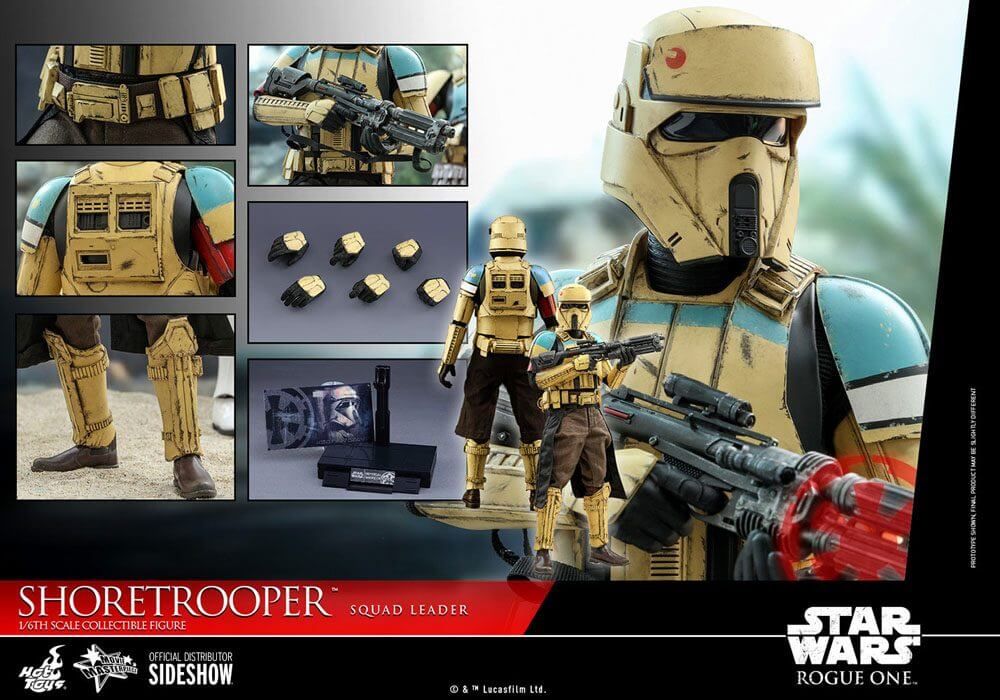 Shoretrooper Squad Leader Hot Toys figure MMS592 (Rogue One)