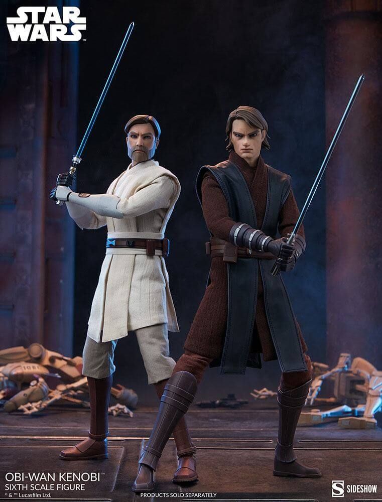 Figurine Obi-Wan Kenobi Sideshow Sixth Scale (Star Wars The Clone Wars)